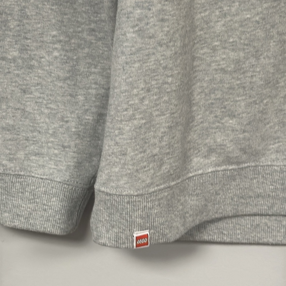 Target Lego long sleeve gray multicolored mini figure graphic Men Sweatshirt M - Picture 6 of 8